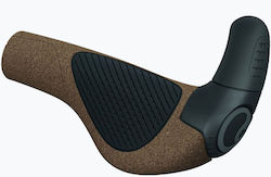 Ergon Gp2 Evo Biokork Fahrradlenkergriffe Braune Schwarze Größe L