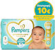 Pampers Tape Diapers Premium Care No 3 for 6-10...