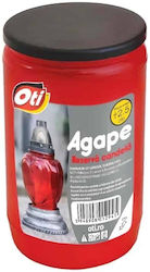 Свещ Резервна Продължителност 2.5 Дни Агape Червена Oti131294
