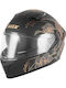 Nox N402 Spring Gold Mat Motorradhelm Vollgesicht ECE 22.06 mit Sunvisor