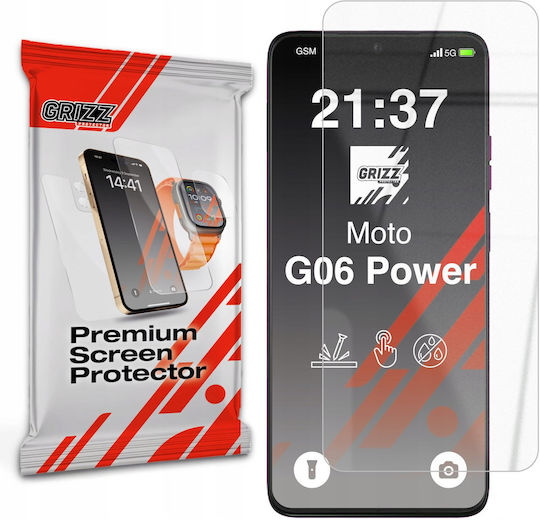 GrizzGlass Hybridglas Hybrid Glas Motorola Moto G06 Power