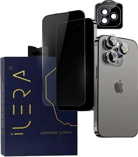 Ilera Sapphire Ultra + Закалено Стъкло Протектор за iPhone 16 Pro Max