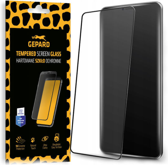 Gehärtetes Glas Gepard Edge Vollleim Schwarz Für Tecno Spark 20P