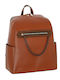 Set Women's Backpack Handbag Brown