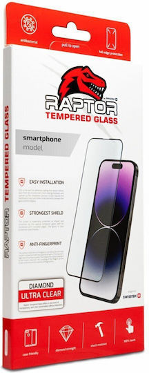 Swissten Raptor Diamond Ultra Full Face Tempered Glass Apple Iphone 16 Plus