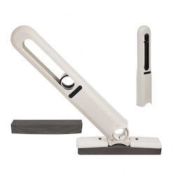 Zola Multifunktionaler Tragbarer Mini-Fensterreiniger 2 Zubehör Wringfunktion Absorbierender Ergonomischer Griff 29 X 14,5 X 4 Cm