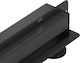 Mexen Stainless Steel Shower Siphon Black