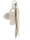 Μπρελόκ Bag Charm Μπεζ 82155