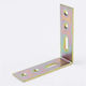 Shelf Corner from Wood in Gold Colour 20x75mm 4483