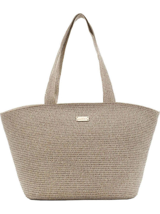 Doca Brown Wicker Beach Bag