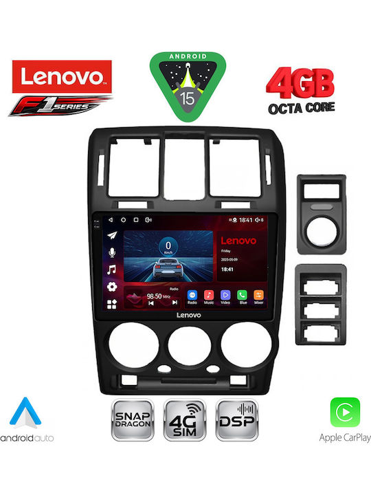 Lenovo Car Audio System for Hyundai Getz 2002-2011 Bluetooth USB WiFi GPS Apple CarPlay Android Auto with 9" Touch Screen