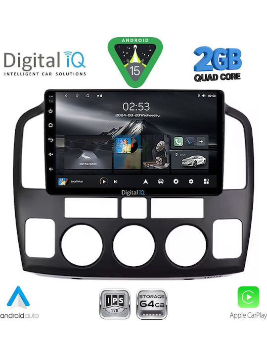 Digital IQ Car Audio System for Suzuki Vitara 2000-2005 Bluetooth USB Wi-Fi GPS Apple CarPlay Android Auto with 9 Inch Touch Screen DIGITAL IQ RSD 1694 CPA