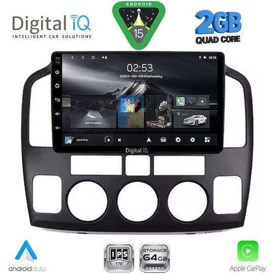 Digital IQ Car Audio System for Suzuki Vitara 2000-2005 Bluetooth USB Wi-Fi GPS Apple CarPlay Android Auto with 9 Inch Touch Screen DIGITAL IQ RSD 1694 CPA