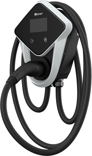 Wall Mounted Single Phase Charging Station 7kW with Built-in Cable Type 2 (A07W1SC)