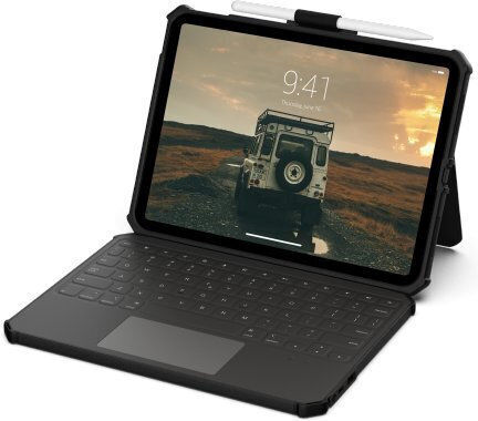 UAG Flip Cover with Keyboard in English UK Black (Ipad 10.9 10th Gen 11 A16)