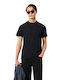 T-shirt Μαυρο