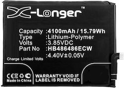 Coreparts Mobile Battery Huawei 15.79wh Li-pol 3.85v 4100mah Black Huawei Mobile Smartphone Cp37 Cp60 Lya-al00 Lya-al00p Lya-al10