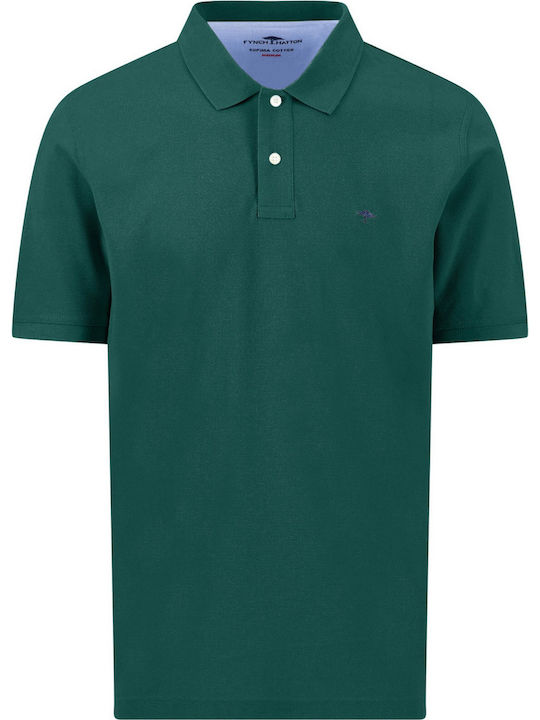 Fynch Hatton Polo Μπλούζα Κοντομάνικη Pine Green