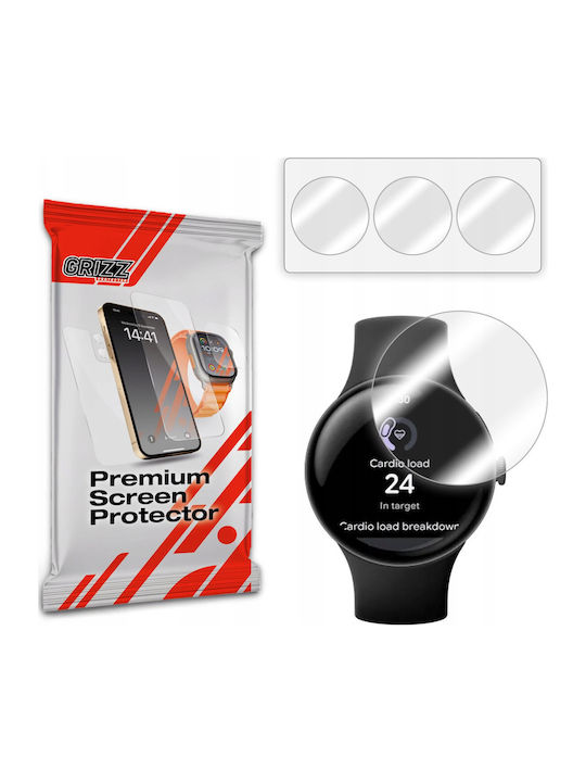 Grizzglass Hydrofilm Hydrogel Displayschutzfolie Für Google Pixel Watch 4 41mm