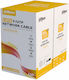 Dahua Cat6 Ofc Ftp Cable 305m 0.57mm Black Outdoor Pfm920-6f