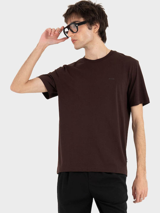Boss Thompson 01 T-shirt Dark Brown