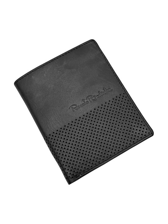 Renato Balestra Leather Men's Wallet Black