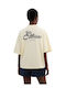 Γυναικείο Oversized T-shirt Κίτρινο