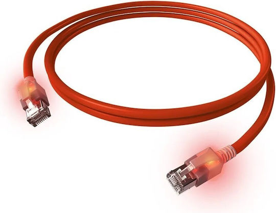 Sacon S/FTP Cat.6a Network Cable Ethernet 10m 1 Piece