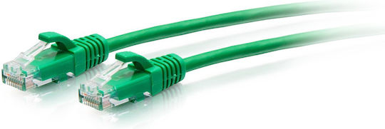 C2G U/UTP Cat.6a (Gigabit) Καλώδιο Δικτύου Ethernet 0.3m Πράσινο