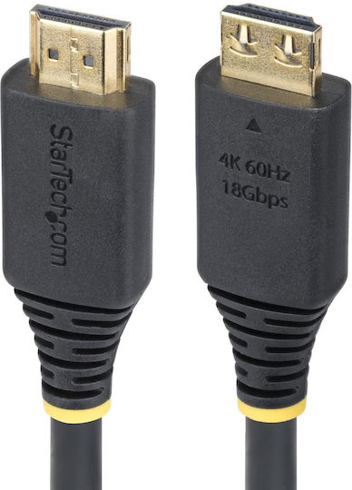 StarTech Cable HDMI male - HDMI male 0.3m Μαύρο