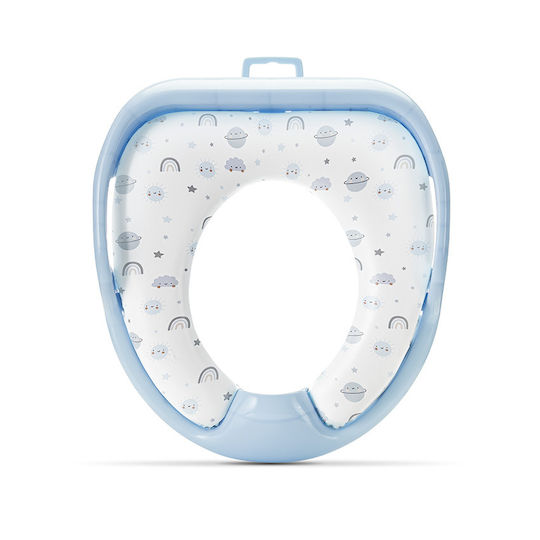Lorelli Maltex Kleinkinder-Toilettensitz Blau mit Griffen & Mit abnehmbarem Kissen