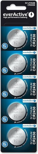 EverActive Μπαταρία Λιθίου Ρολογιών CR2430 1τμχ
