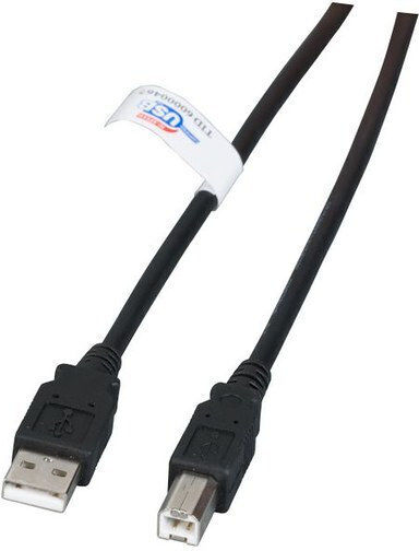 EFB USB 2.0 Кабел USB-A Мъжки Черен 0.5м K5203.0,5