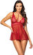 Babydoll Bn Milana și Slip Cherry