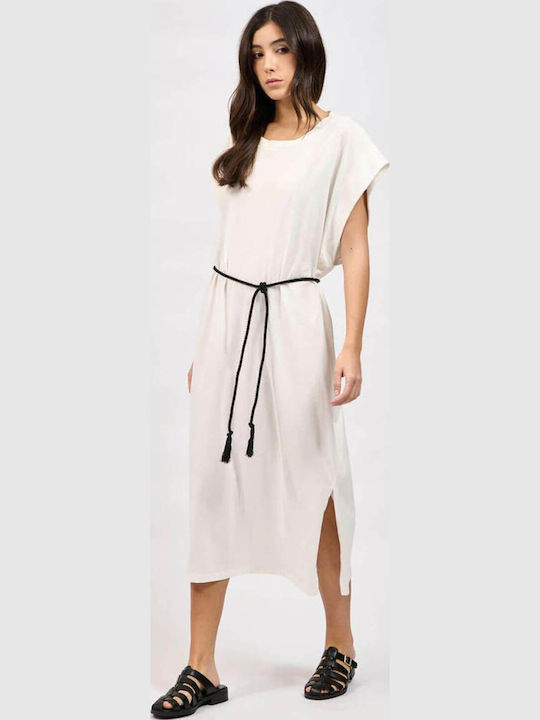 Summer Midi Dress White