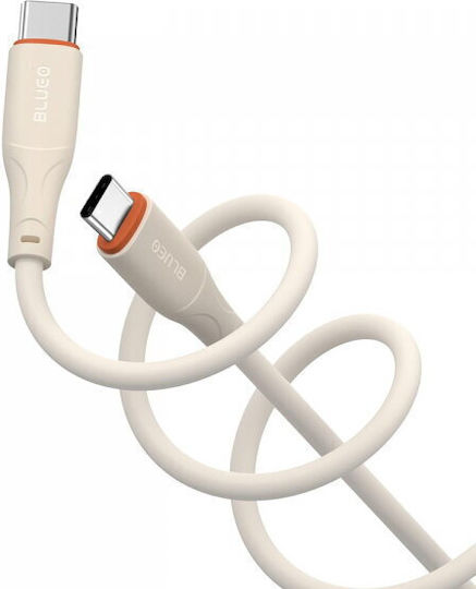 Blueo USB 2.0 Cable USB-C male - USB-C 100W Πολύχρωμο 1.5m