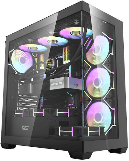 U-Case Gaming Desktop PC (Ryzen 5-9600X/32GB DDR4/1.0TB SSD/W11 Home)