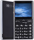 Emporia M76 Single SIM Κινητό με Κουμπιά Μαύρο