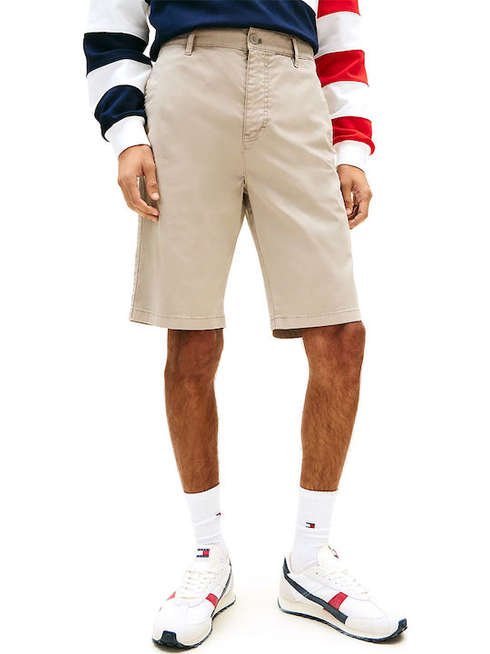 Tommy Hilfiger Ανδρική Βερμούδα Chino Μπεζ