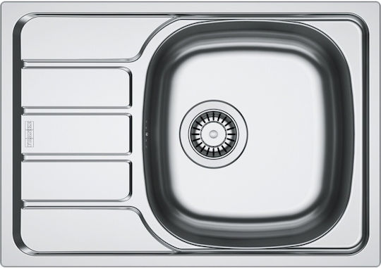 Franke Skn Ένθετος Inox Μ43.5xΠ62cm Γκρι
