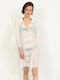 Doca Women's Beach Caftan White