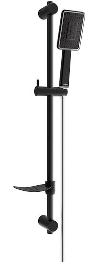Mexen Slide Bar with Showerhead and Hose