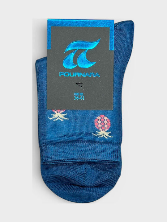 Pournara Damentaschen Blau