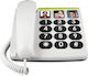 Corded Phone Doro White