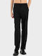 Elastic Black Men's Trousers