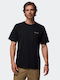 Herrenblusen Kurzarm T-Shirt Schwarz