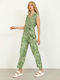 Women's Green Jumpsuit