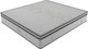 Greco Strom Scheme Semi-double Ergonomic Mattress 130x200cm with Pocket Springs & Pillow-top