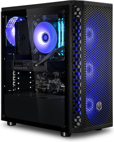 U-Case Drake Gaming Desktop PC (Ryzen 5-7500X3D/32GB DDR5/1.0TB SSD/W11 Home)
