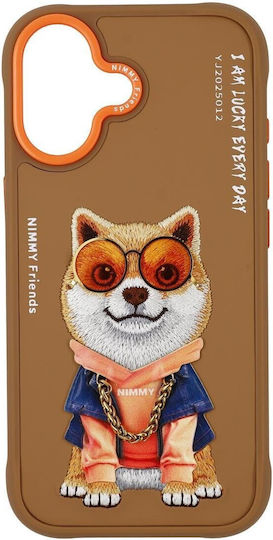 Θήκη Nimmy Glasses Cool Dog Iphone 17 Μπεζ